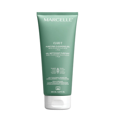 Clari-T Gel nettoyant purifiant avec 1 % d'acide salicylique + PCA