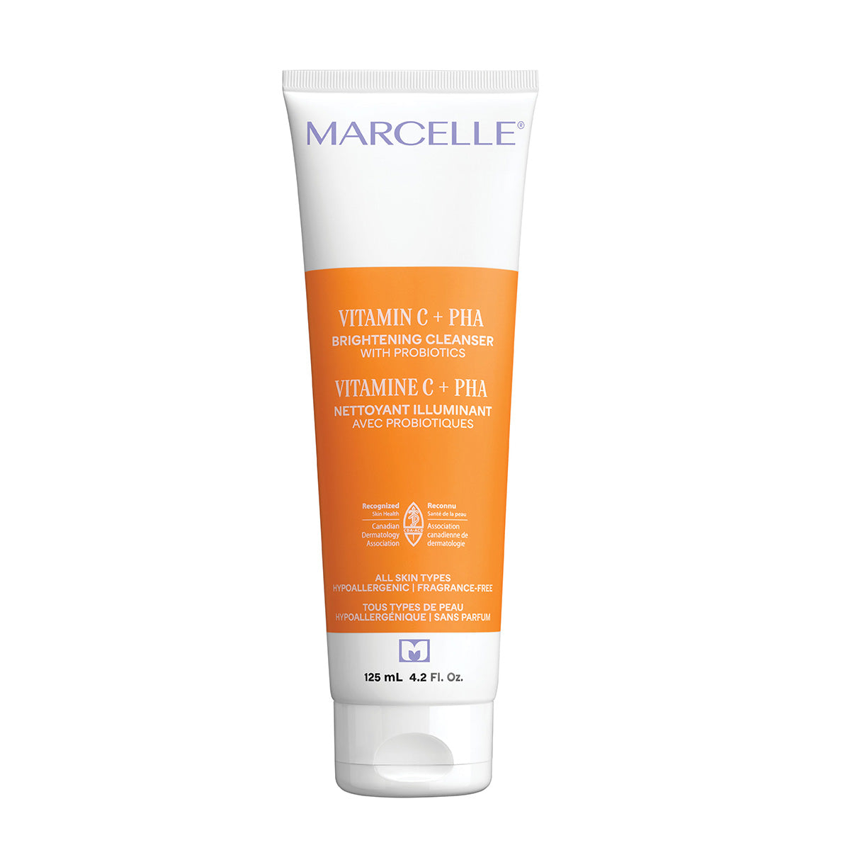 Vitamin C PHA Brightening Cleanser with Probiotics – Marcelle