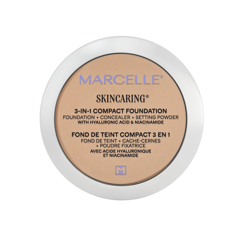 Fond de teint compact 3 en 1 Skincaring