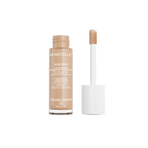 Skincaring Fond de teint + cache-cernes apaisant 2 en 1