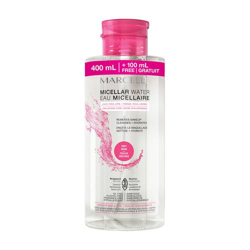 Eau micellaire - Peaux sèches - 500 mL