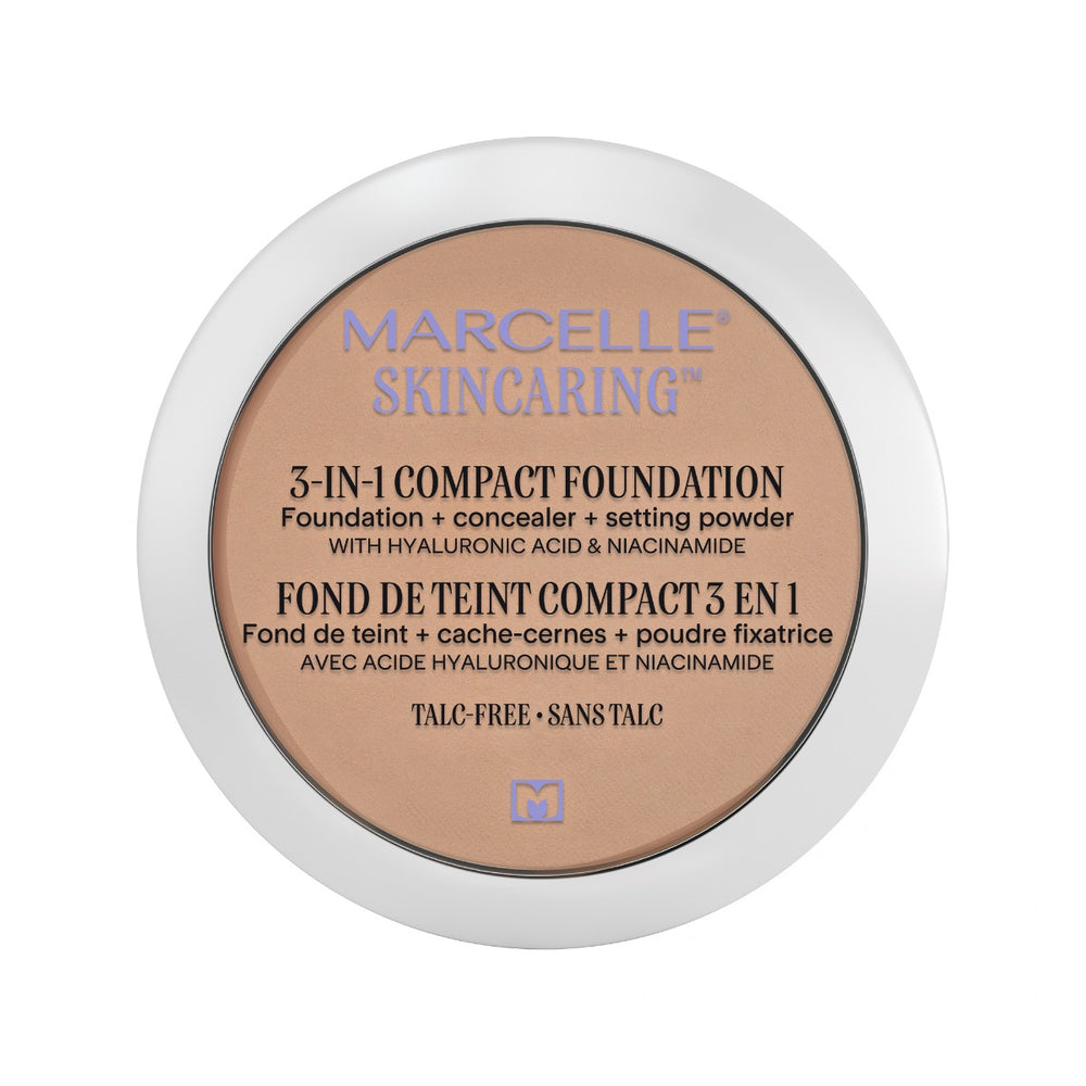 Fond de teint compact 3 en 1 Skincaring