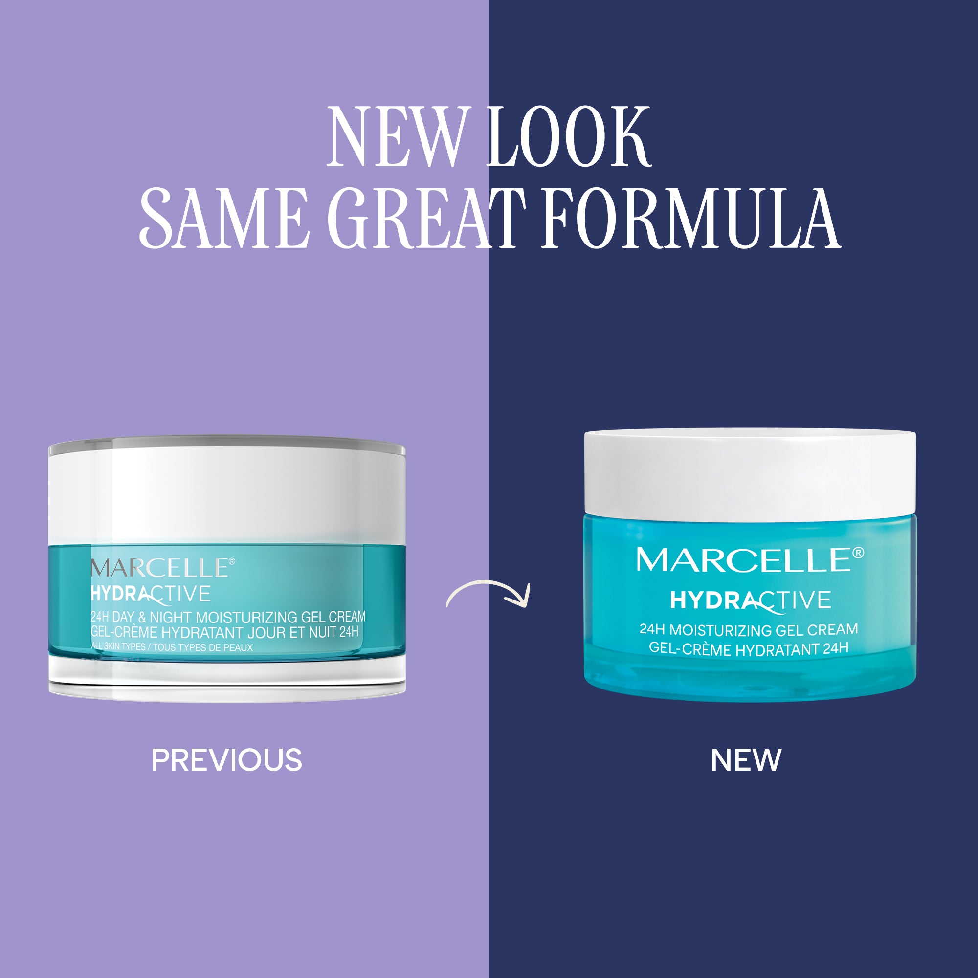 Hydractive 24H Moisturizing Gel Cream – Marcelle