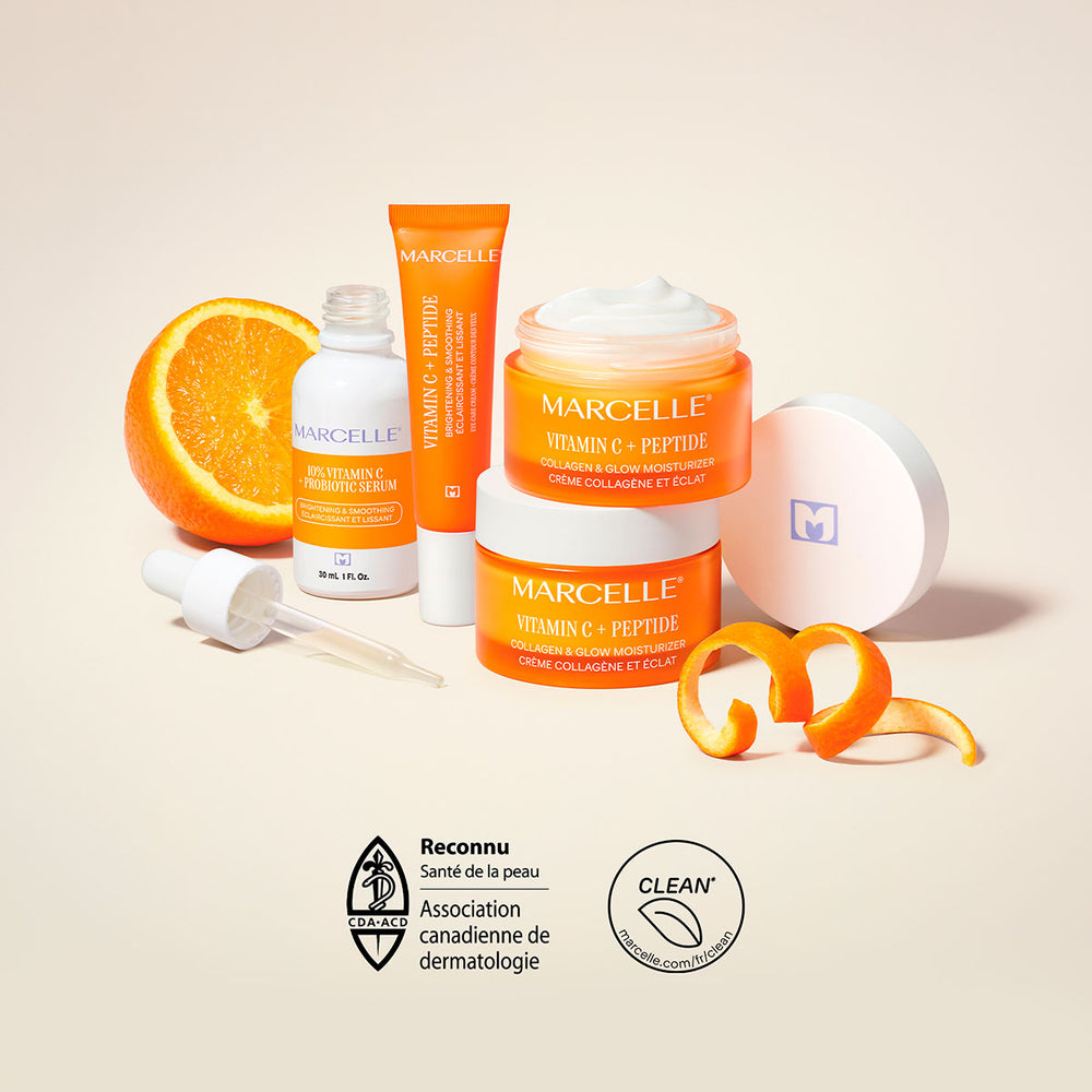 Crème contour des yeux - Éclaircissante et lissante vitamine C + peptide