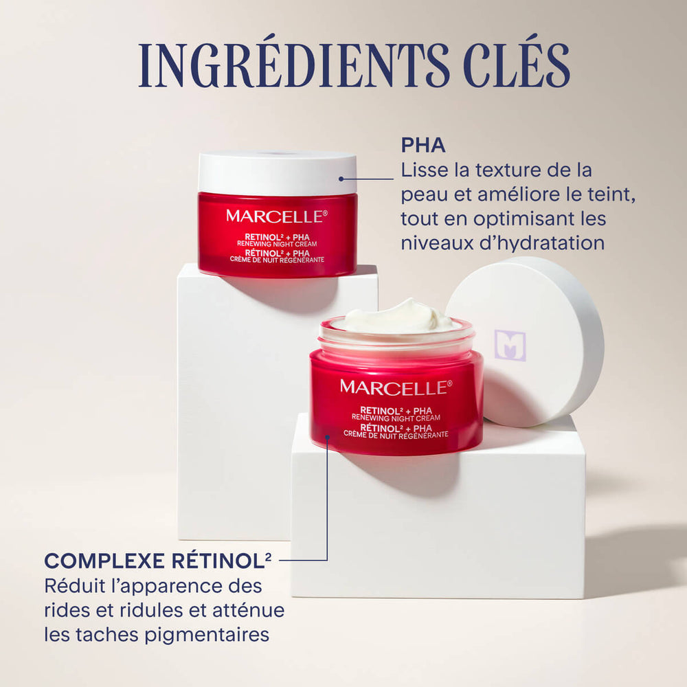 Rétinol2 + PHA crème de nuit régénérante