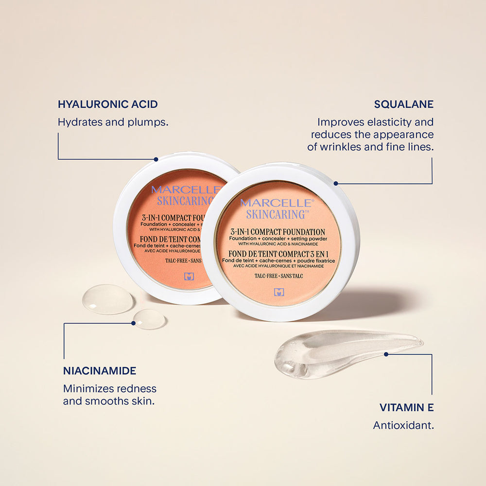 Skincaring 3-in-1 Compact Foundation