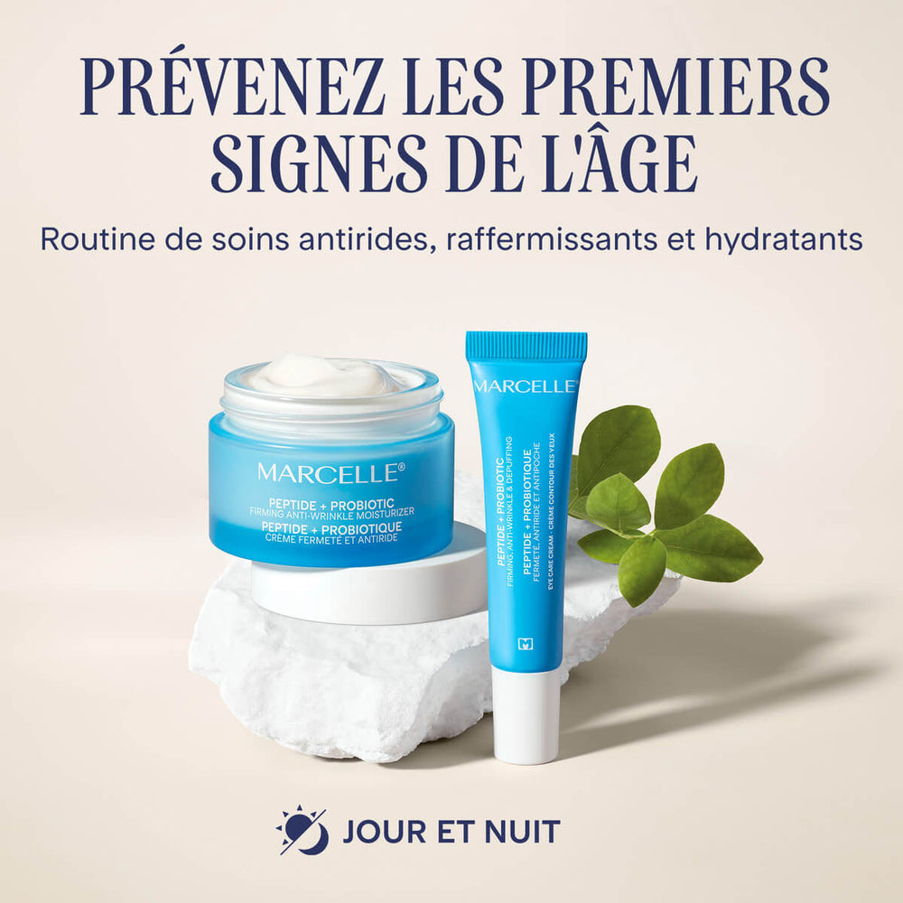 Peptide + Probiotique crème contour yeux fermeté, antiride et antipoche