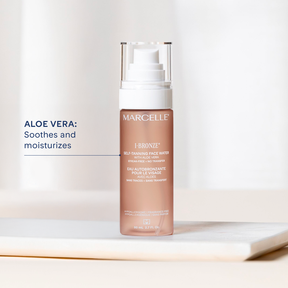 I-Bronze Self-Tanning Face Water with Aloe Vera