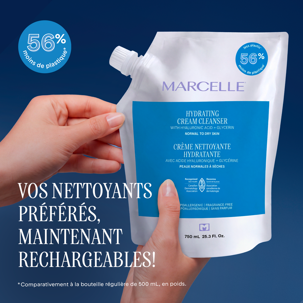 Crème nettoyante hydratante – 750 mL
