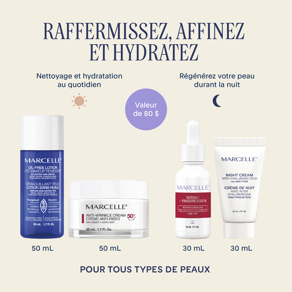 Coffret Crème anti-rides 50+