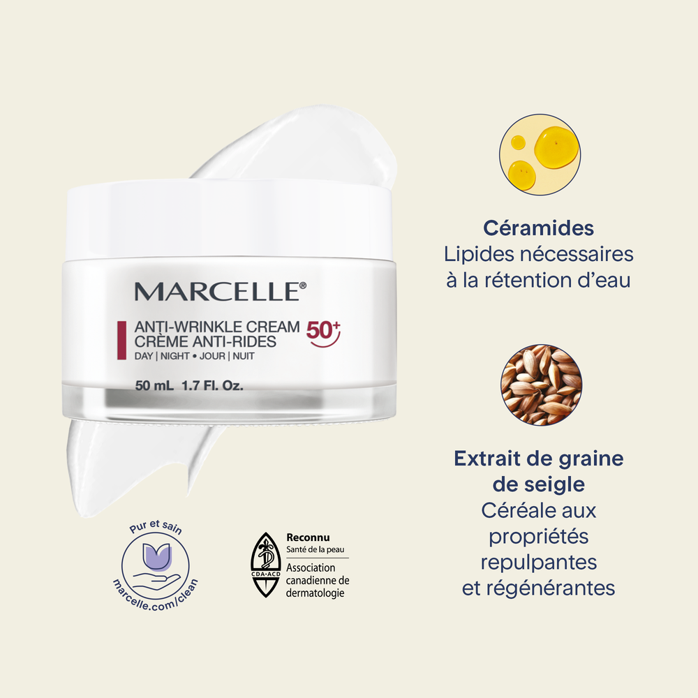 Coffret Crème anti-rides 50+