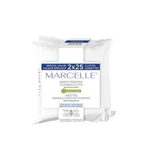 Lingettes démaquillantes nettoyantes ultradouces biodégradables - Valeur spéciale