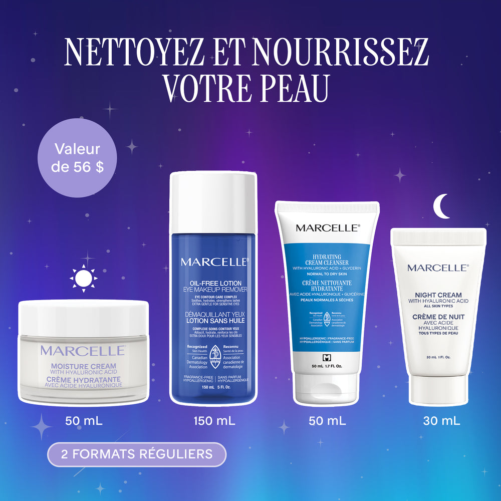 Essentiels d'hydratation Routine d'hydratation complète