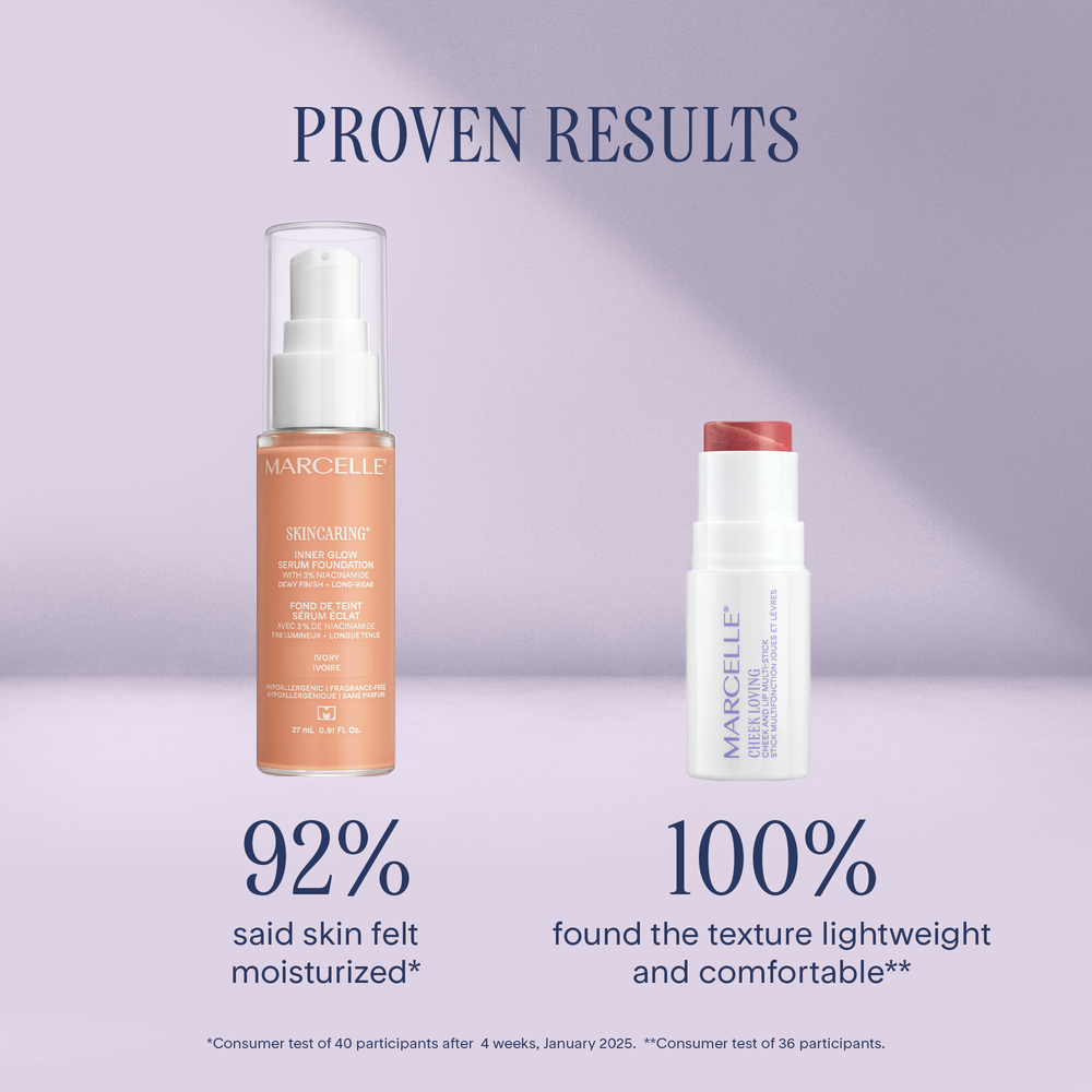 Bundle Skincaring Inner Glow Serum Foundation + Cheek Loving Cheek and Lip Multi-Stick