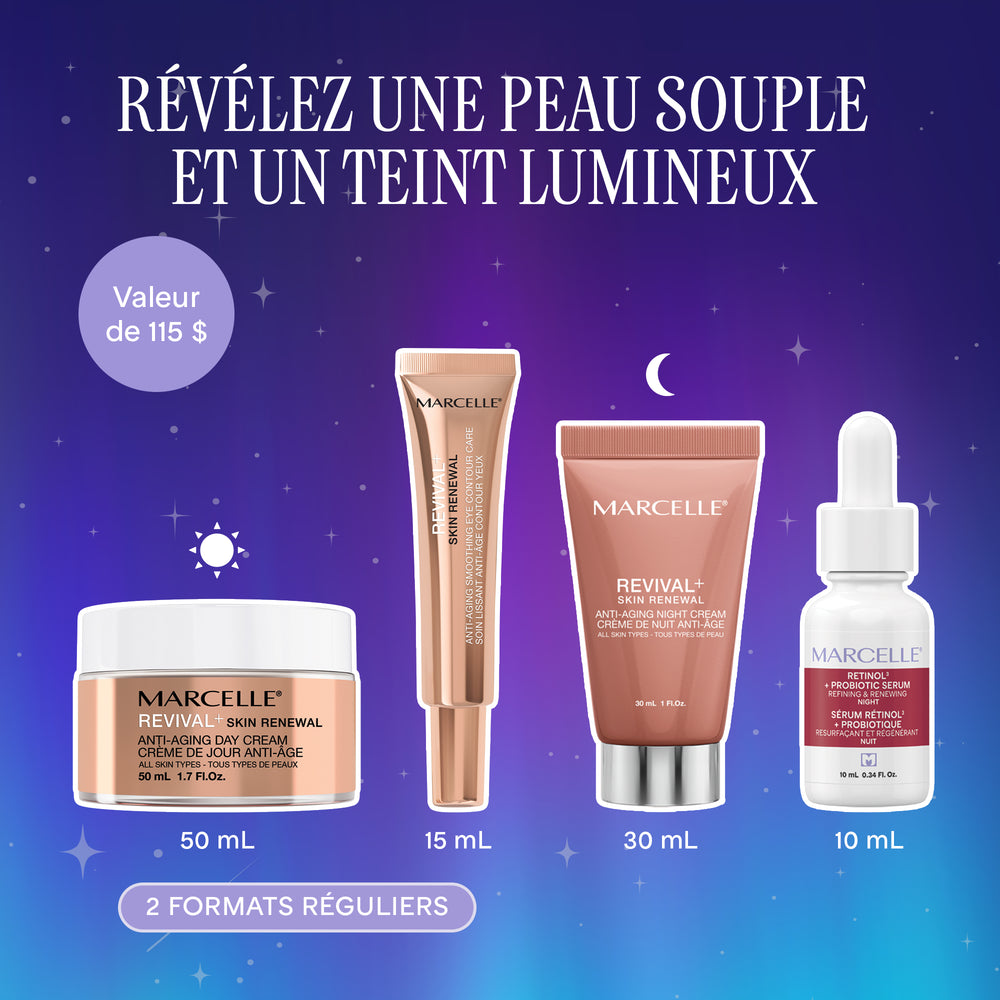 Revival+ Skin Renewal Routine quotidienne régénérante