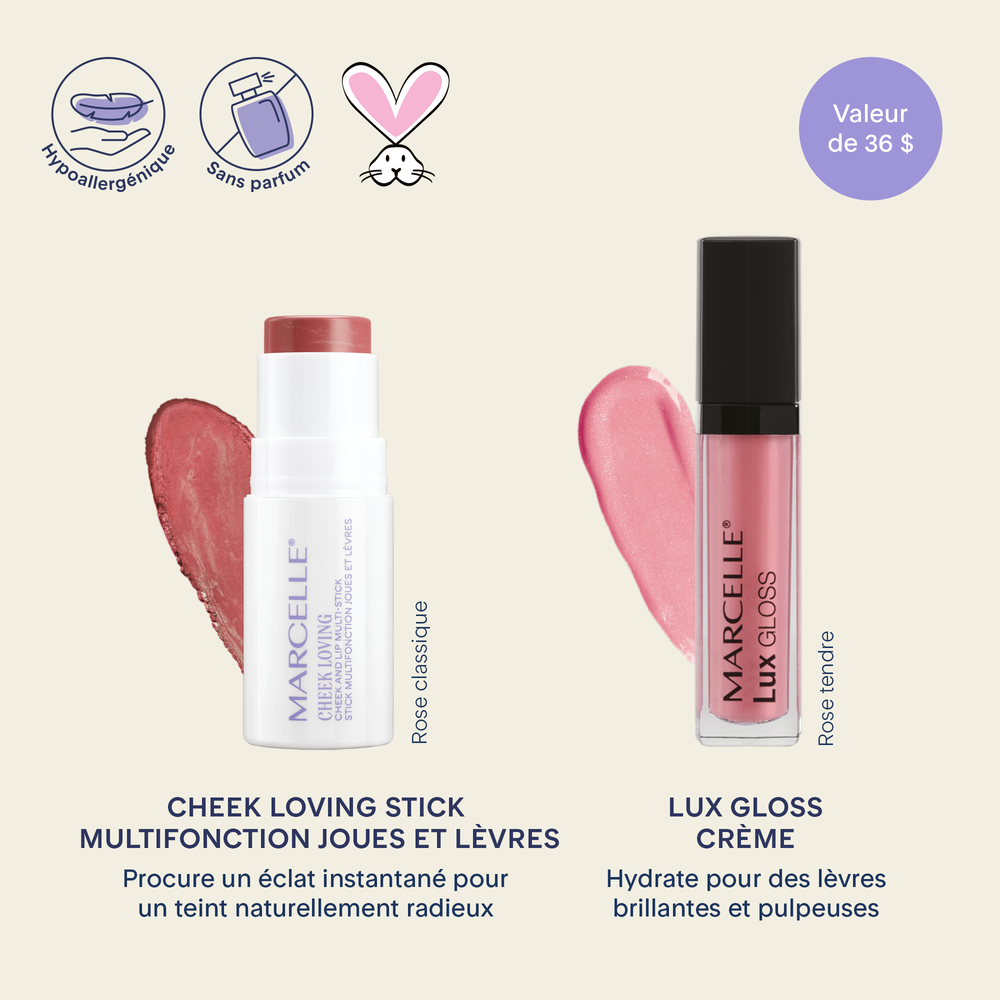 Coffret Éclat rosé