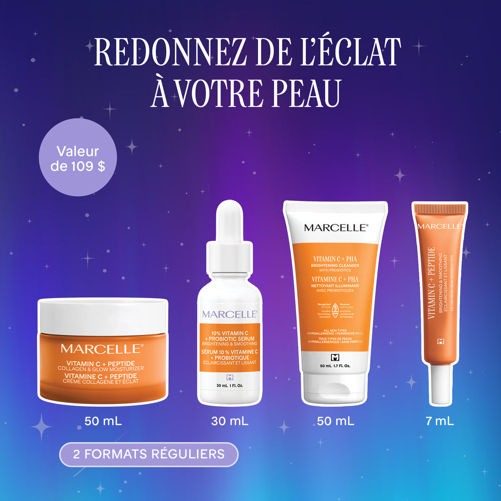 Routine éclat à la vitamine C