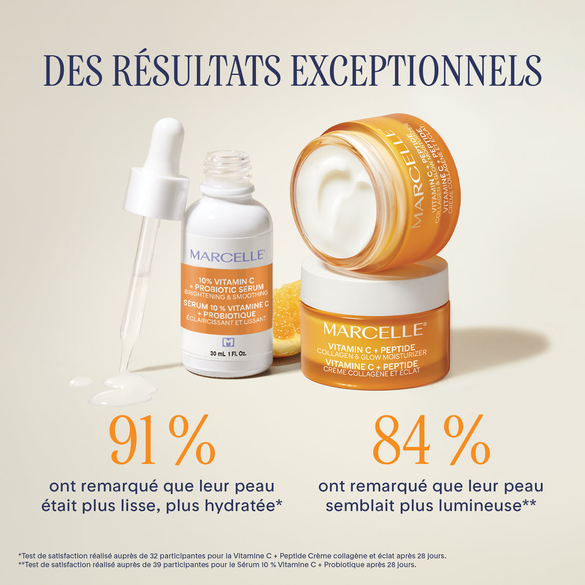 Routine éclat à la vitamine C