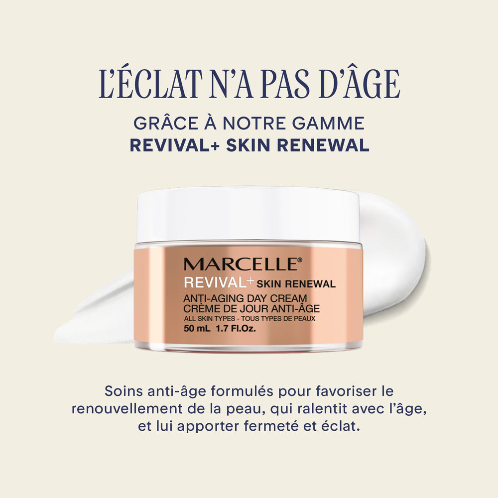 Crème jour anti-âge tous types de peaux Revival+ Skin Renewal