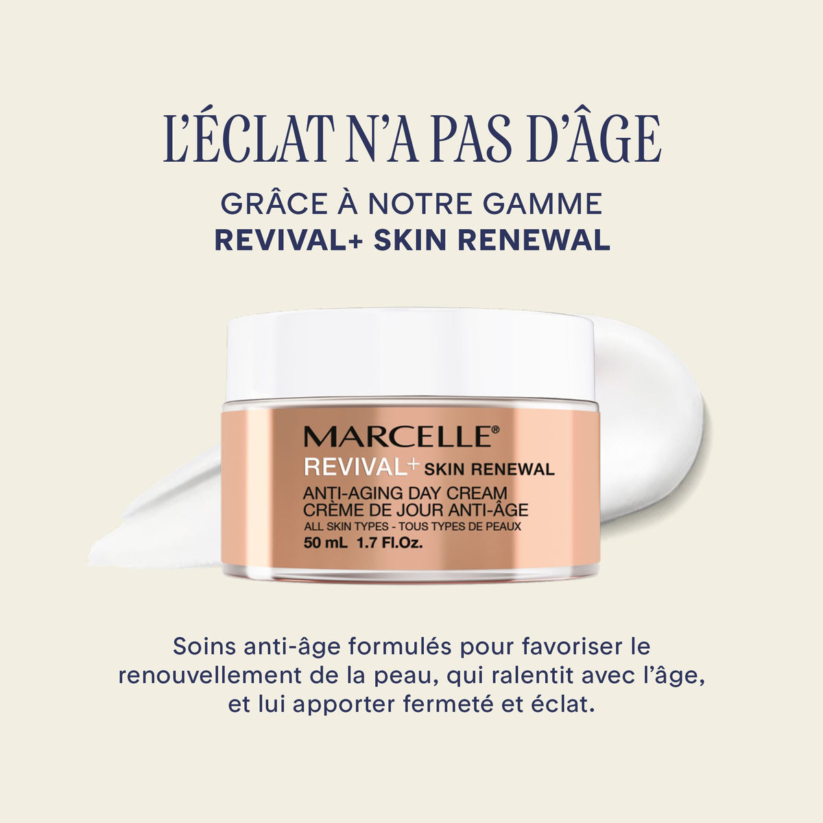 Revival+ Skin Renewal Crème de Jour Anti-Âge - FPS 15
