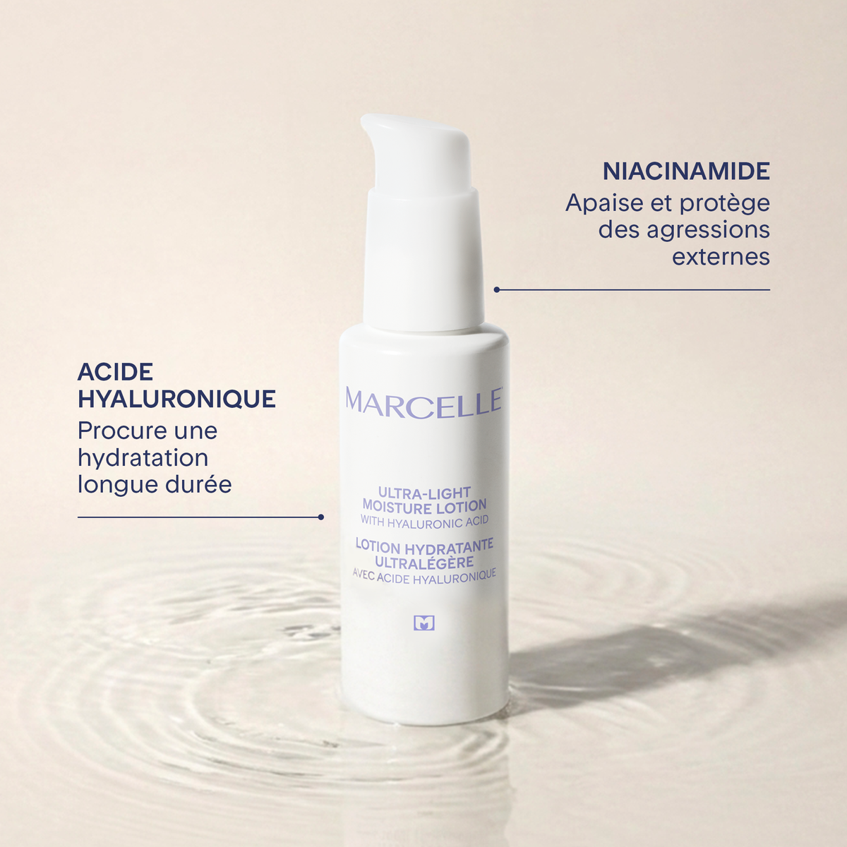 Lotion hydratante ultralégère