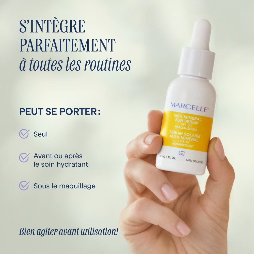 Sérum solaire 100 % minéral FPS 30