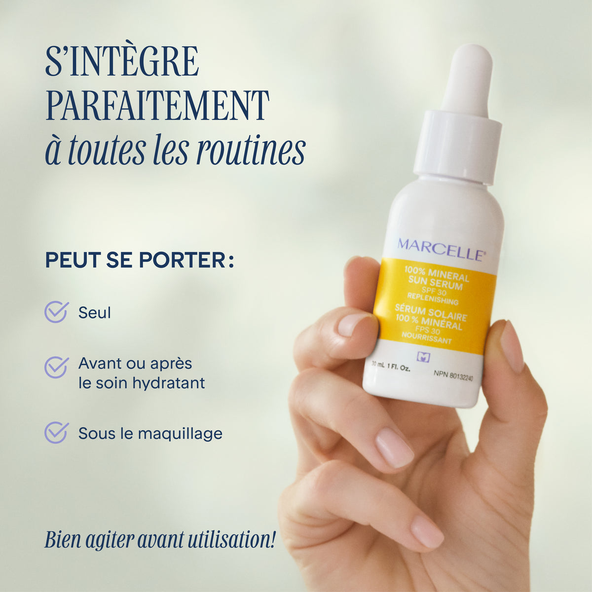Sérum solaire 100 % minéral FPS 30