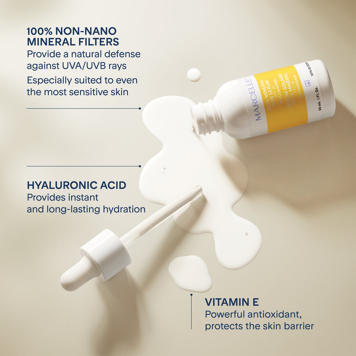 100% Mineral Sun Serum SPF 30