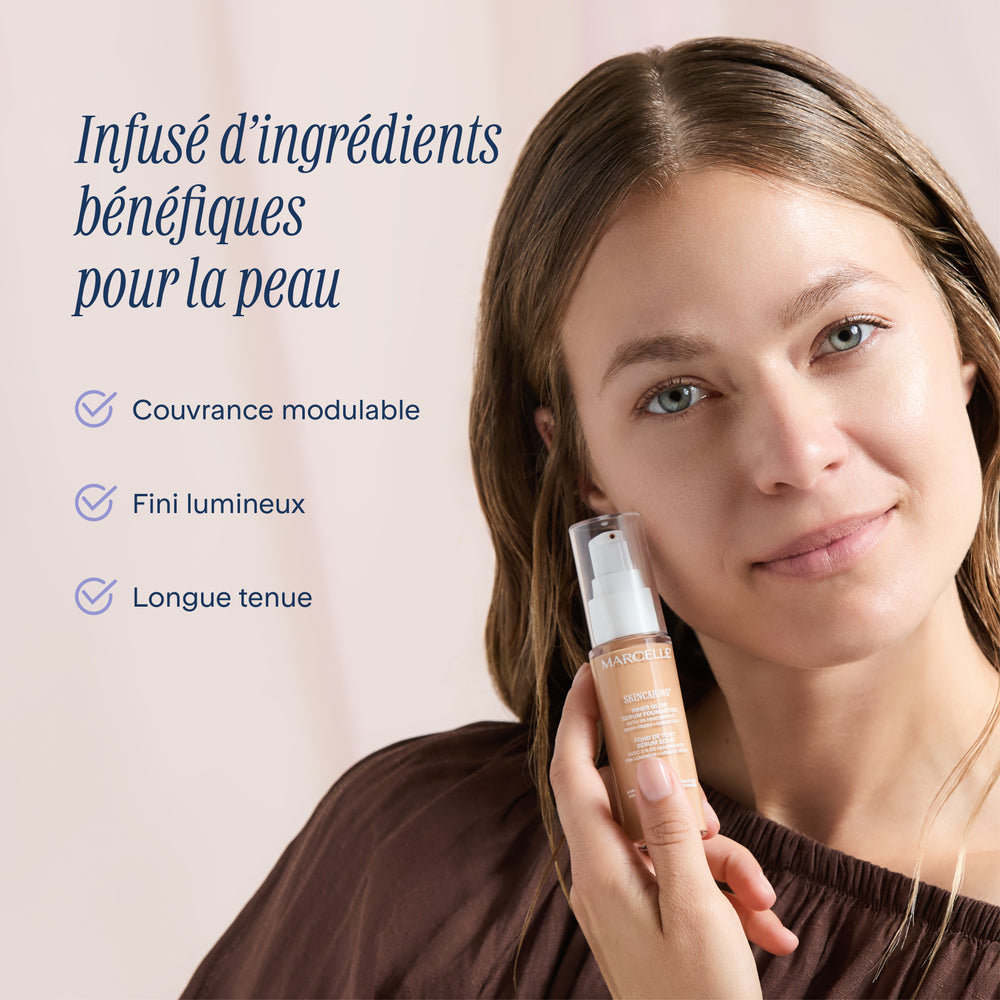 Skincaring Fond de teint sérum éclat