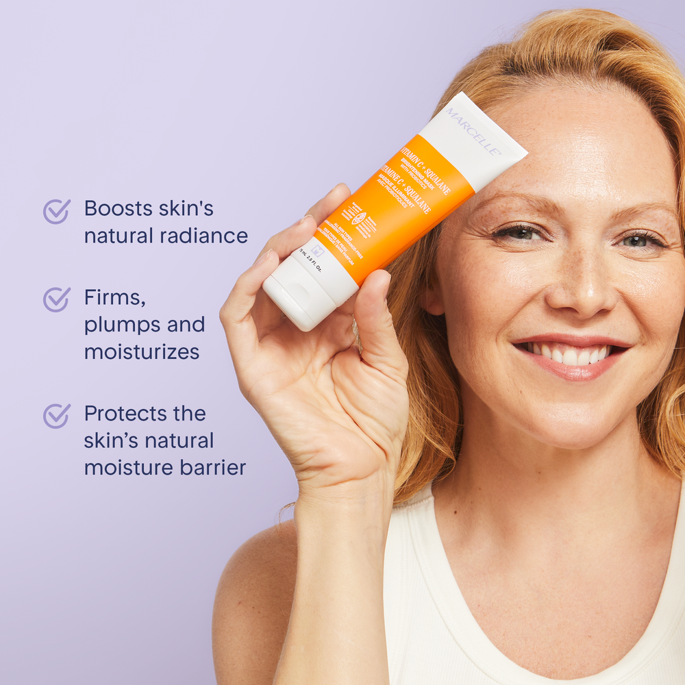 Vitamin C + Squalane Brightening Mask with Probiotics