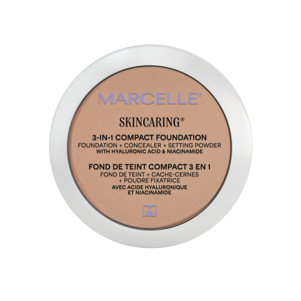 Fond de teint compact 3 en 1 Skincaring