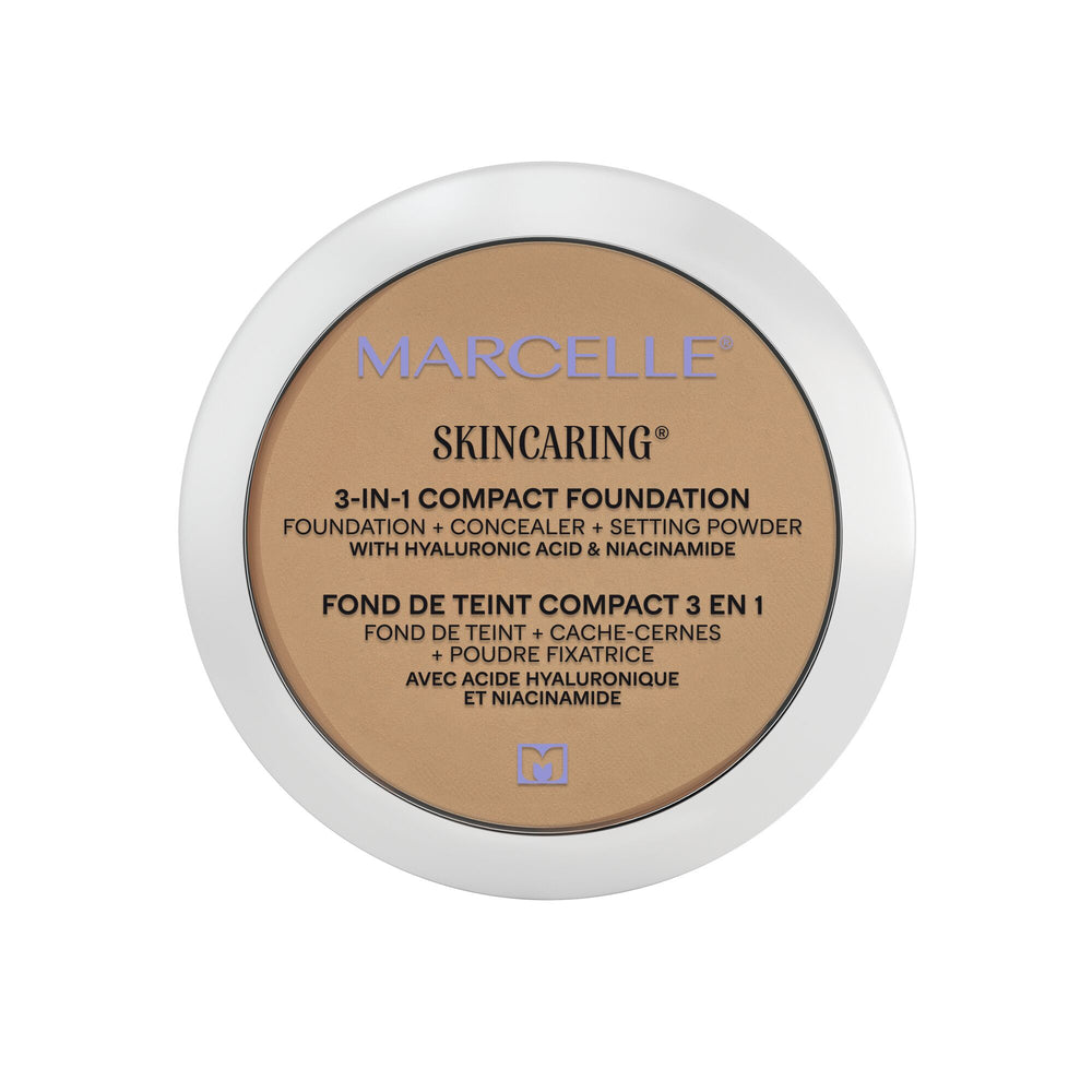 Fond de teint compact 3 en 1 Skincaring