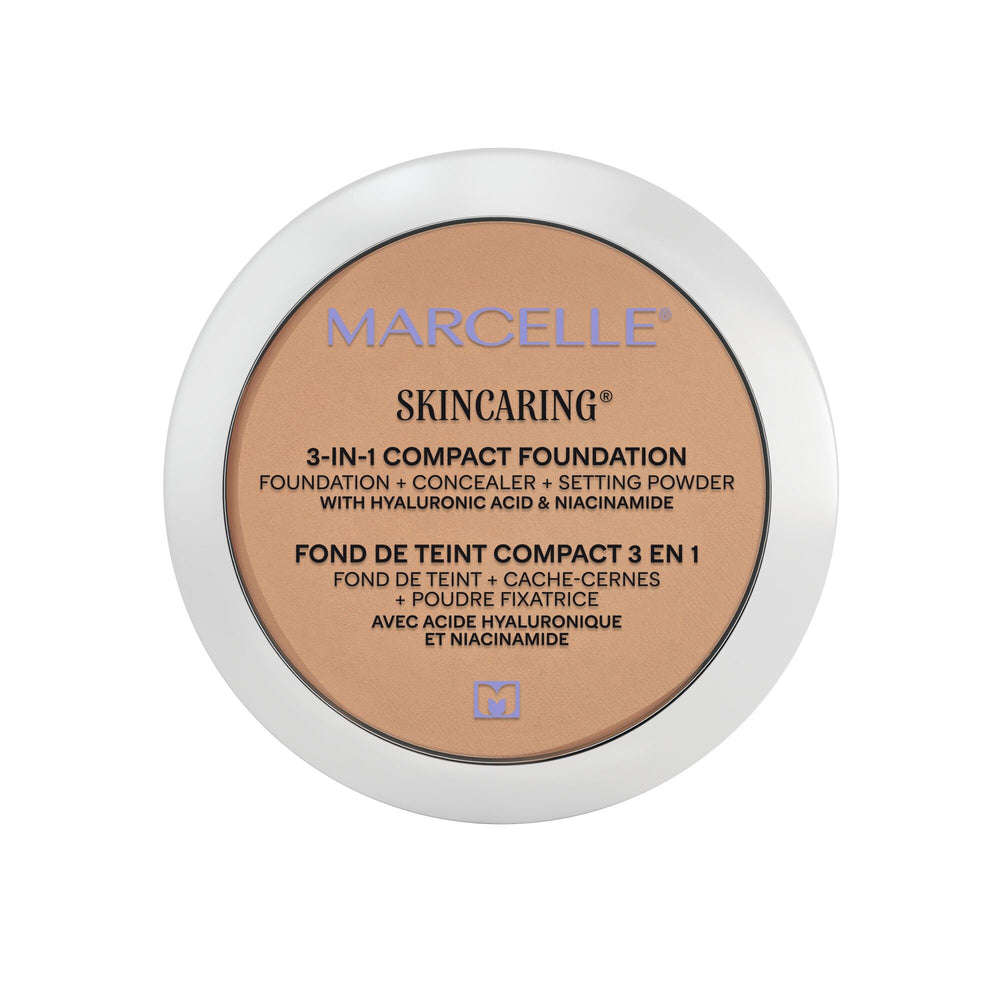Fond de teint compact 3 en 1 Skincaring