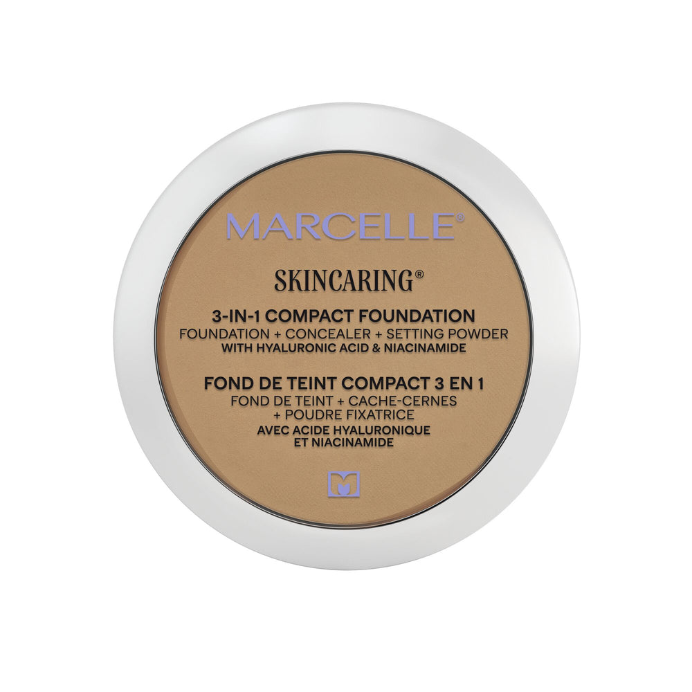 Fond de teint compact 3 en 1 Skincaring