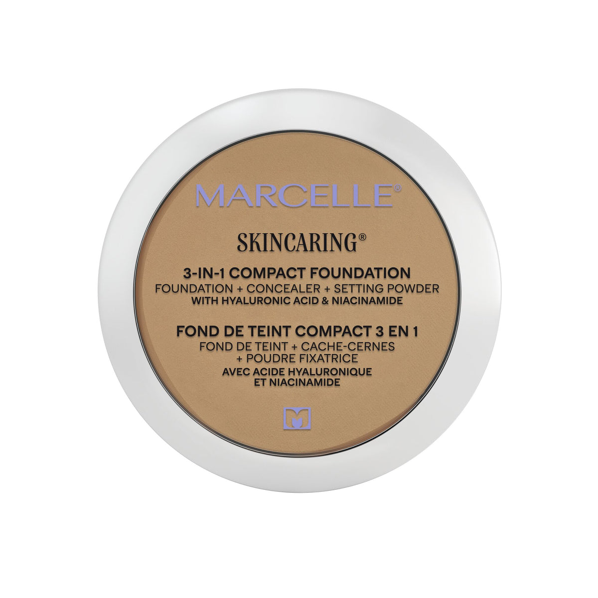 Fond de teint compact 3 en 1 Skincaring