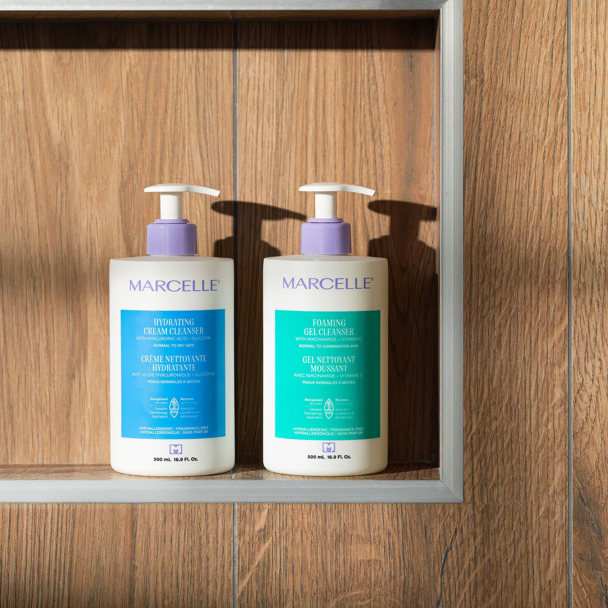 Gel nettoyant moussant