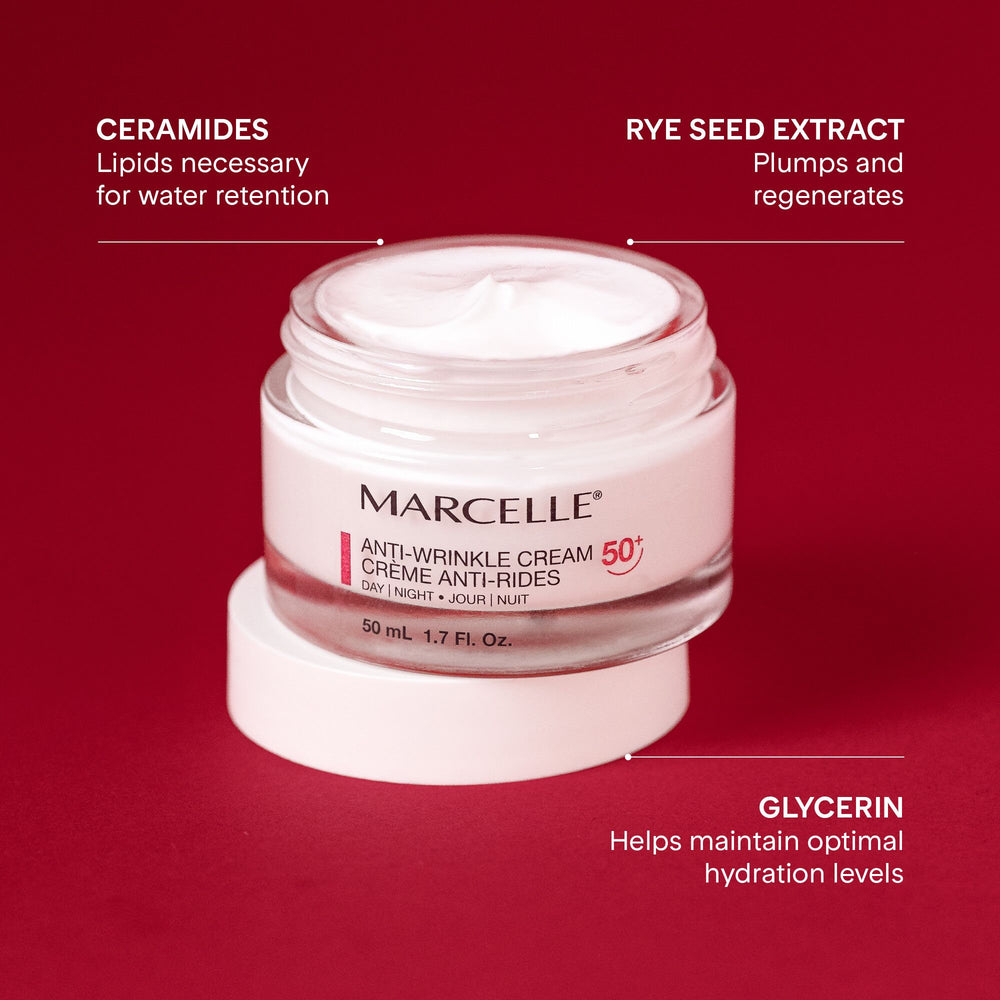 Anti-wrinkle cream 50+