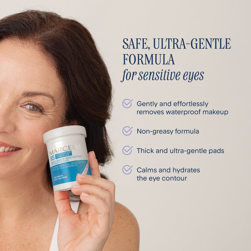 Gentle Makeup Remover Pads for Sensitive Eyes