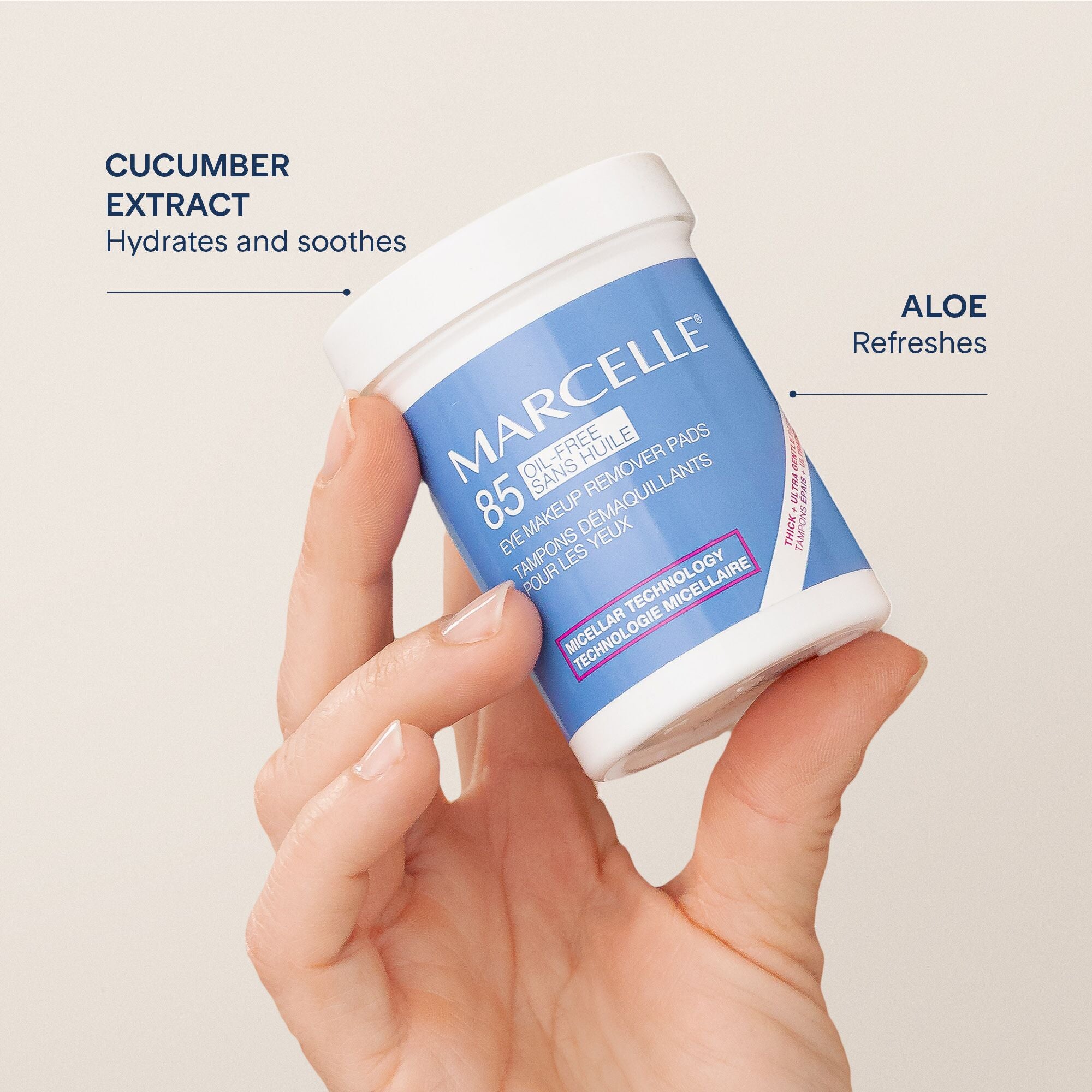 Shop Oil-Free Eye Makeup Remover Pads from Marcelle for CA$10.95