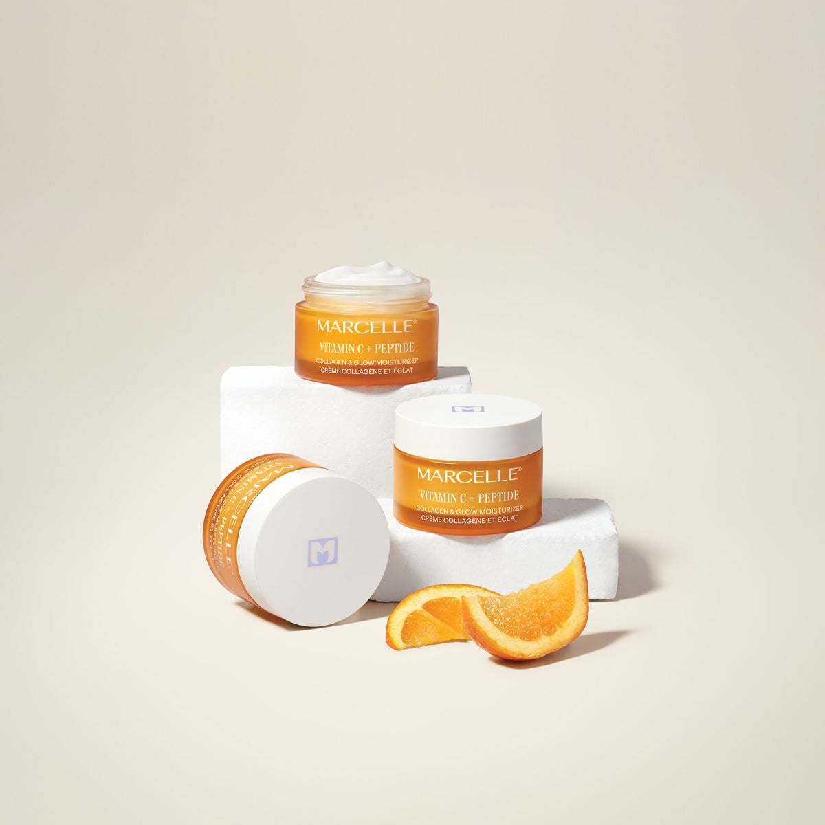 Crème collagène et éclat vitamine C + peptide