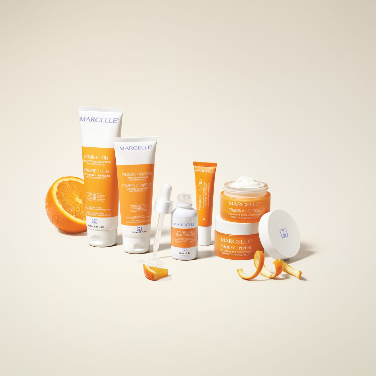 Crème collagène et éclat vitamine C + peptide