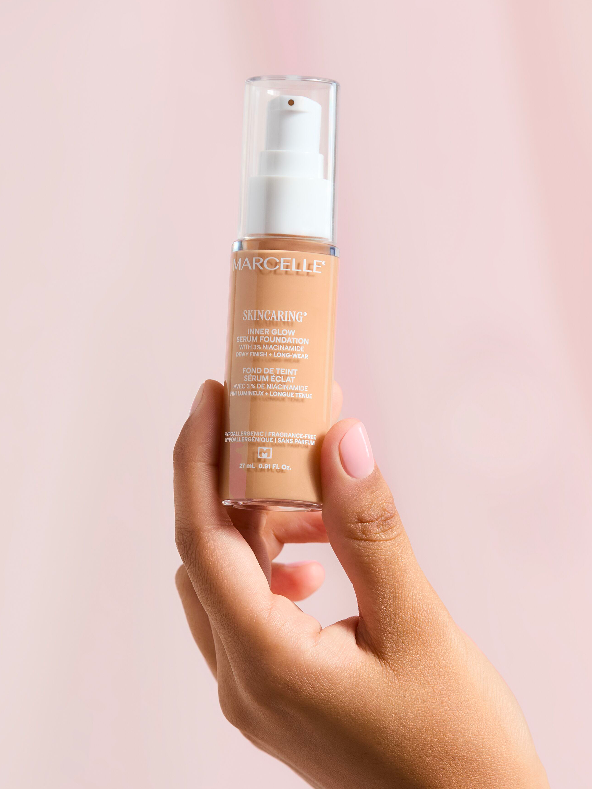 marcelle flawless air serum