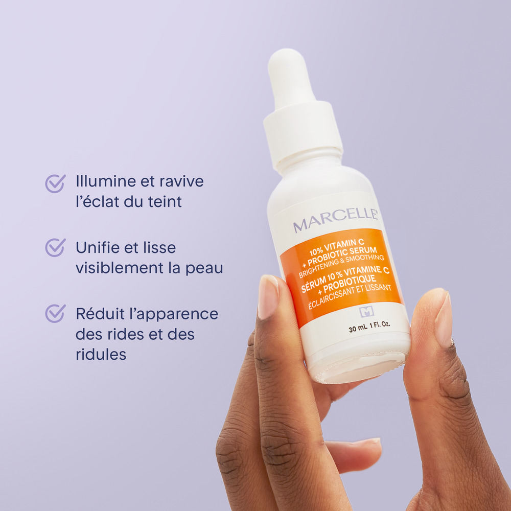 Sérum 10% vitamine C + probiotiques - 30mL