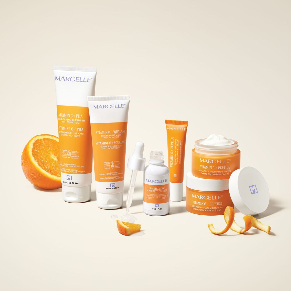 Vitamine C + PHA Nettoyant illuminant avec probiotiques