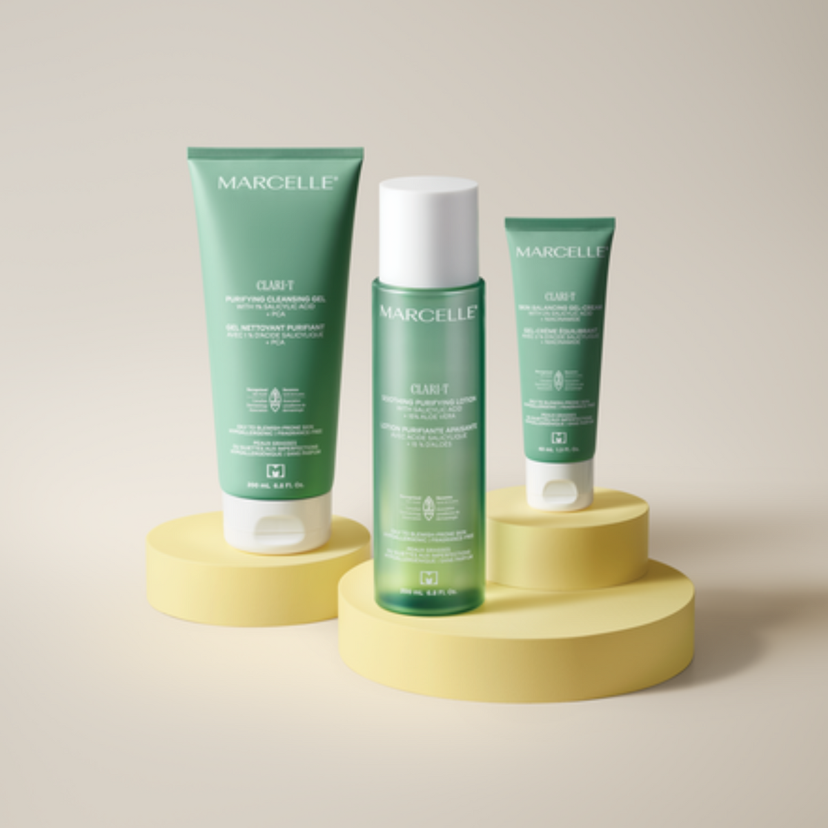 Clari-T Gel-crème équilibrant avec 2 % d'acide salicylique + Niacinamide