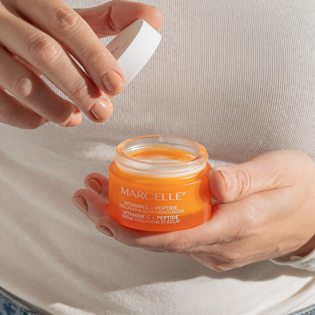 Crème collagène et éclat vitamine C + peptide