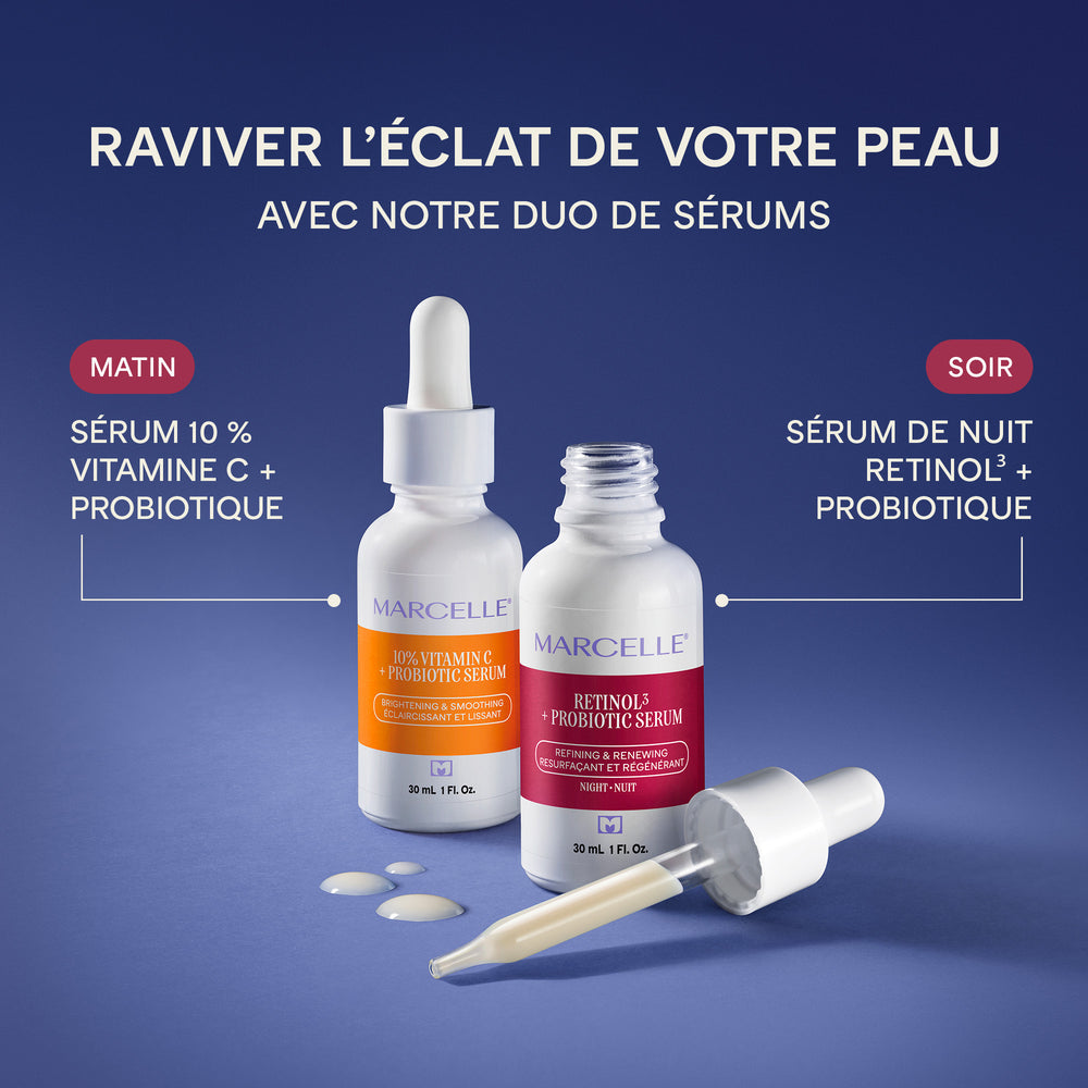 Sérum 10% vitamine C + probiotiques - 30mL