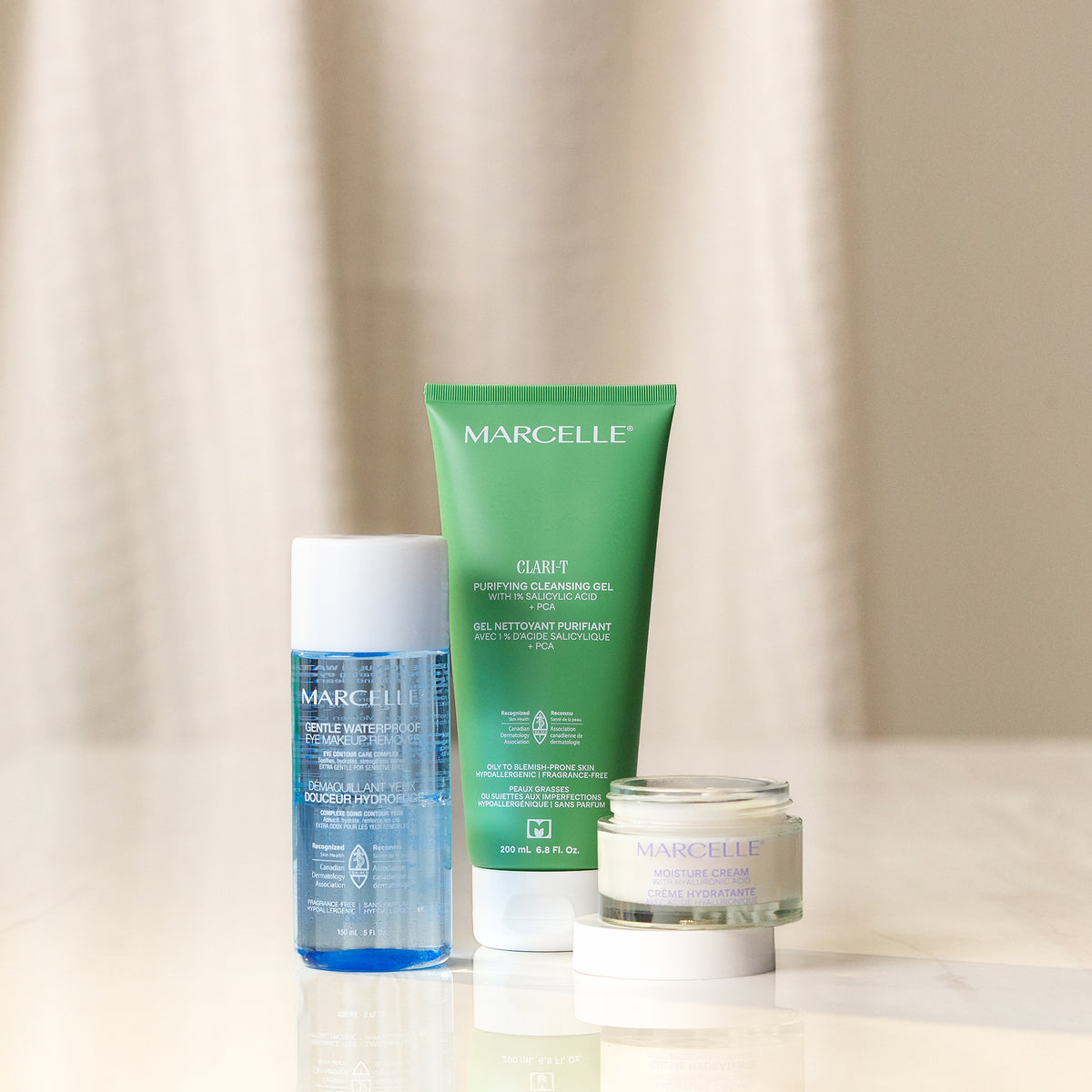 Clari-T Gel nettoyant purifiant avec 1 % d'acide salicylique + PCA
