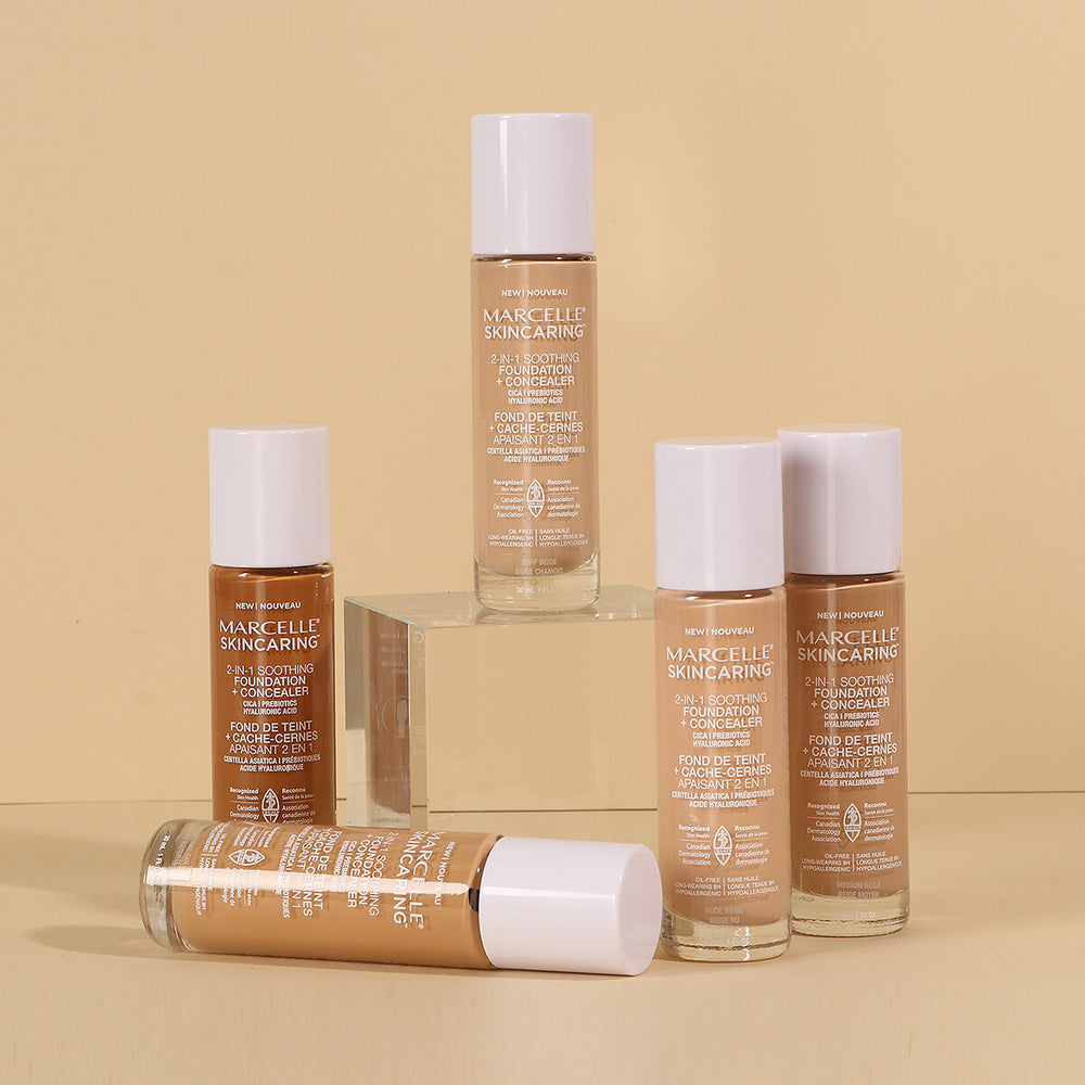 Skincaring 2-in-1 Soothing Foundation + Concealer