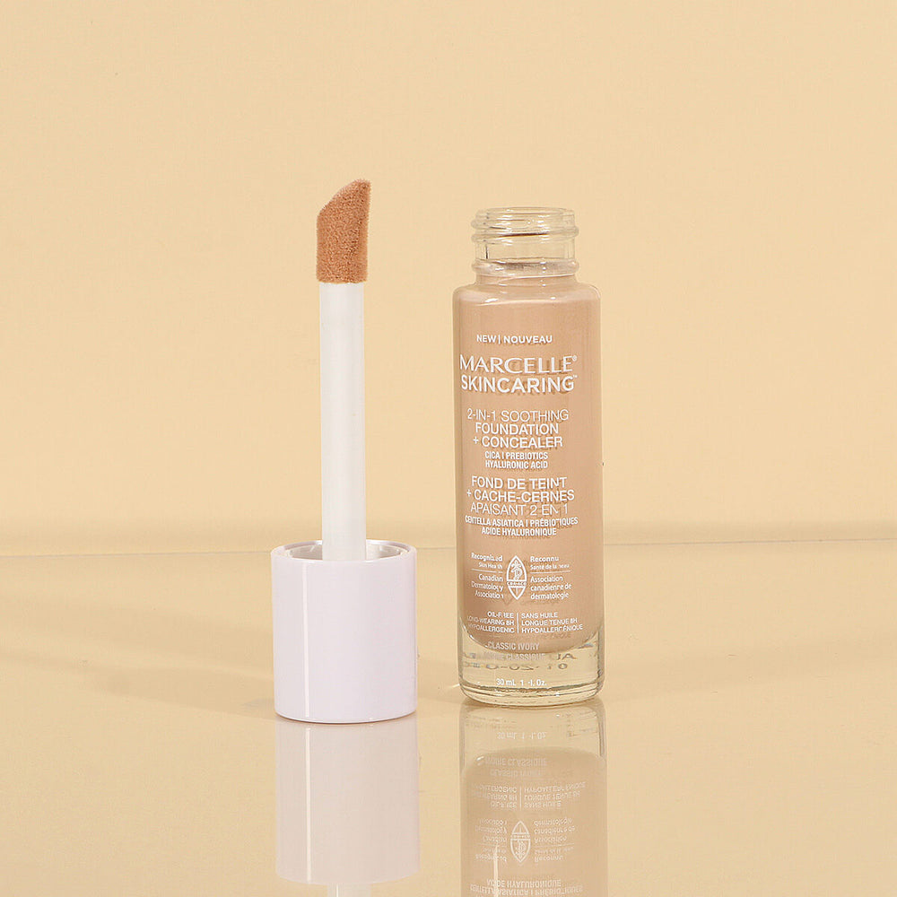 Skincaring 2-in-1 Soothing Foundation + Concealer